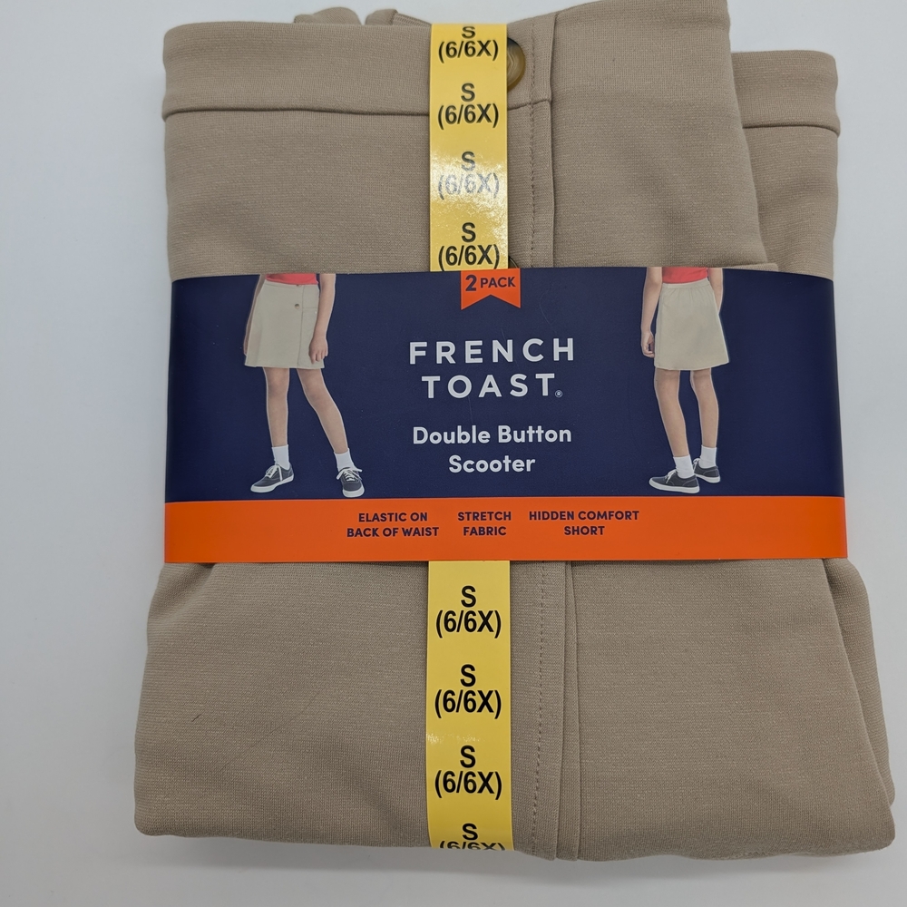 French Toast Tan Double Button Scooter